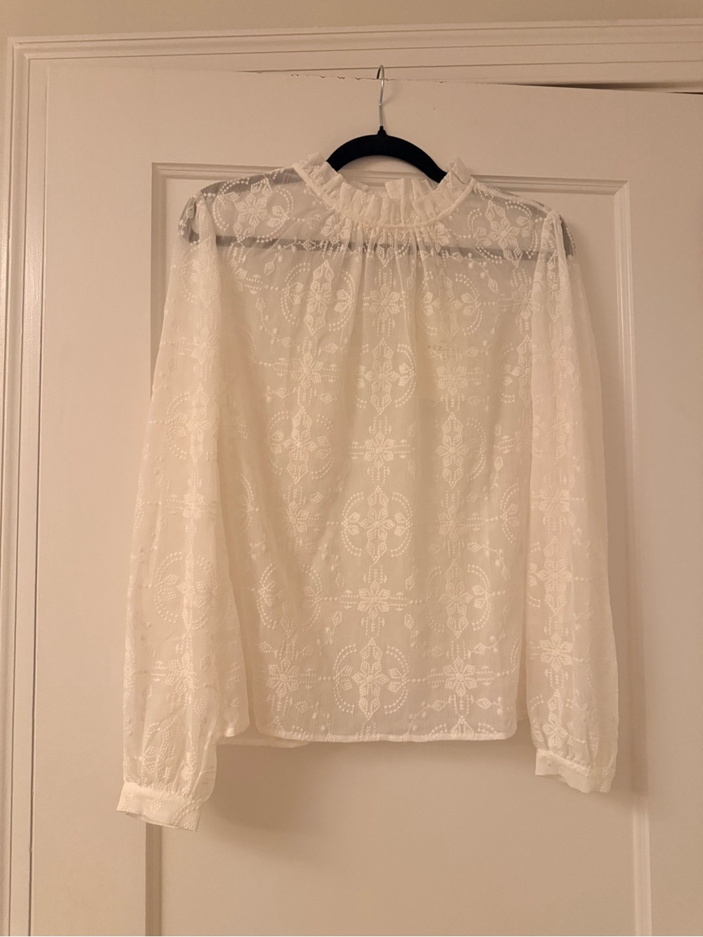 NWT - Sezane Valentine blouse - size 38 or US 6 - Picture 5 of 13